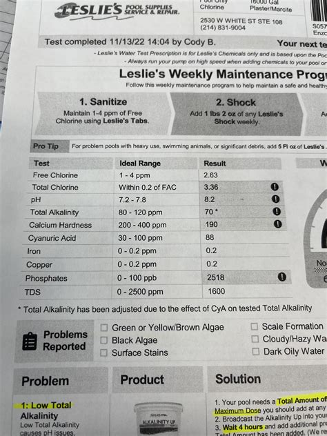 leslie's pool water test|does leslie pools test water.